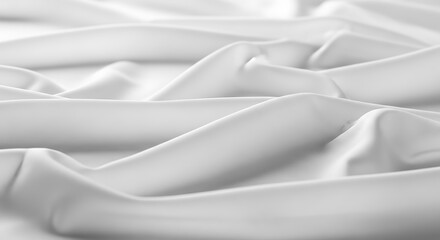 Fototapeta premium white satin fabric