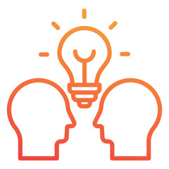 Idea Sharing Icon