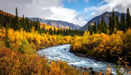 Autumnal mountain stream (1)
