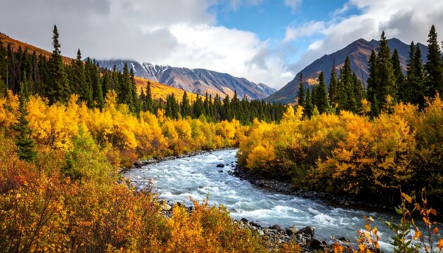 Autumnal mountain stream (1)