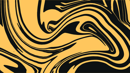 Wavy psychedelic art abstract background