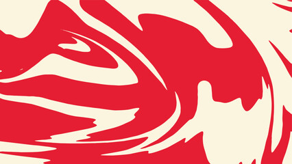 
Vibrant abstract background waves in red colors for social media banner