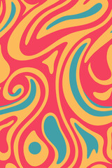 Swirling Abstract Waves wavy pattern