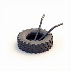Tire & Sledgehammers: Fitness, Strength - Minimalism