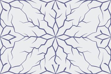 Cracked ice pattern with purple lines texture abstract