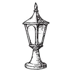 Decorative Street Lamp for Ornate Outdoor Charm