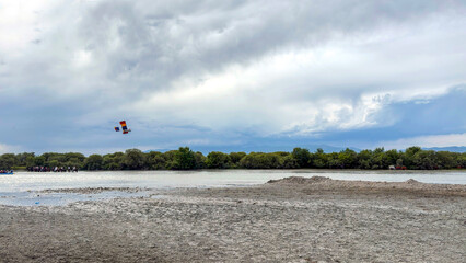 kite on the beach