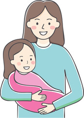 mother and daughter, Mother's Day concept