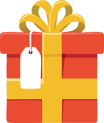 gift box with ribbon