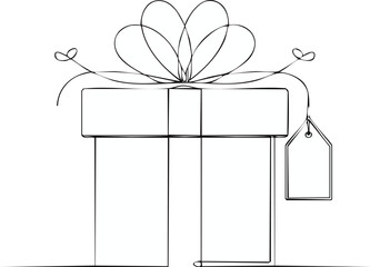 gift box vector illustration