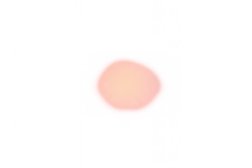 Glowing pink sphere floating against transparent backdrop, radiating delicate luminescence with soft, ethereal visual qualities