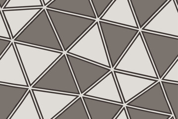 Geometric pattern with triangles and lines shapes