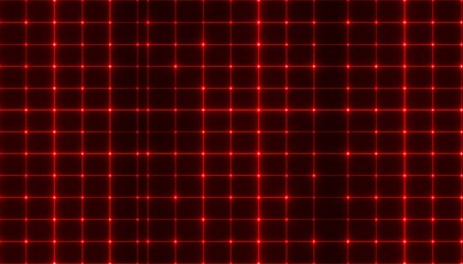 Abstract red grid pattern