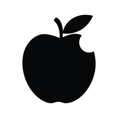 vector illustration of an apple
