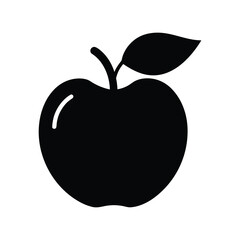 vector illustration of an apple