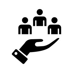 Customer Icon Glyph Version