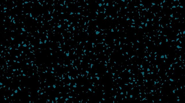 Abstract Cayan Lines Blending on Black Background Glowing Motion Graphic Animation