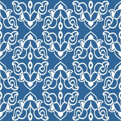 pattern batik flower damask ethnic boho ikat texture tribal geometric background
