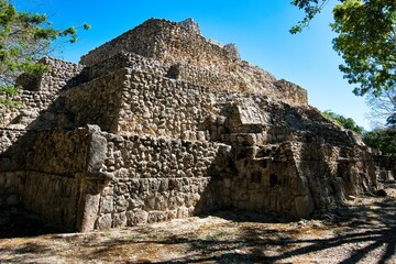 Edzna city ruins , Campeche.