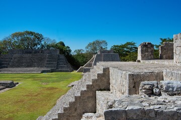 Edzna city ruins , Campeche.