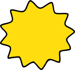 abstract yellow background