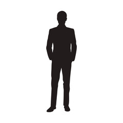 Business people silhouette, Businessman, Business women silhouette