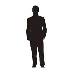Business people silhouette, Businessman, Business women silhouette