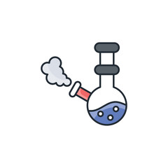 Bong Alcohol icon design with white background stock illustration