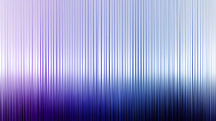 Fractal Glass Gradient Texture. Reed vertical lines patterned glass, overlay with white background. Universal blue purple background stylish gradient Stock Illustration