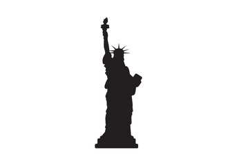 statue of liberty new york VECTOR ICON