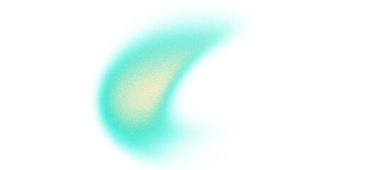 Transparent grainy sea blue, yellow, and golden gradient background noise texture effect