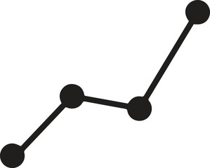 Network diagram connection structure illustration node graph system complex communication design