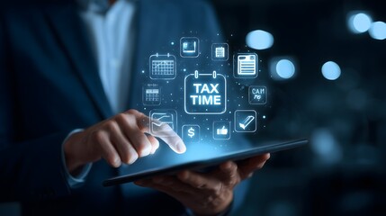 Digital tax preparation services, Online business tax solutions, Financial compliance technology platform, Modern tax management system