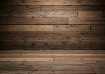 Fototapeta premium 木肌の深み、光と影の物語