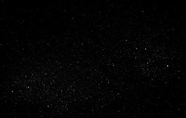 Space star shape sky night background, black starry cosmos abstract pattern dark blue science,...