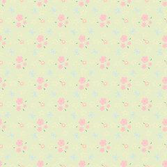 seamless pattern with flowers, fabric pattern, gift wrapping paper, notebook cover, phone case pattern 