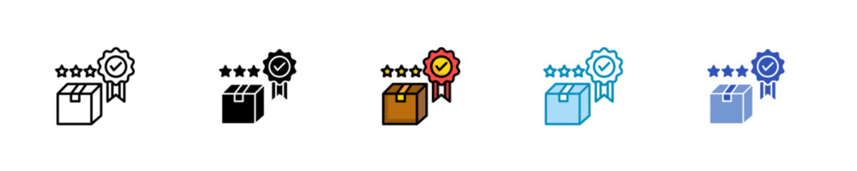 Brand Loyalty  Icon Set Multiple Style Collection