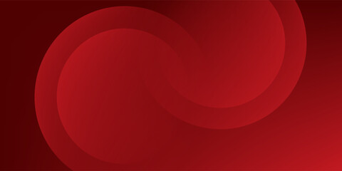 Red abstract background. Dynamic shapes composition. Eps10 vector