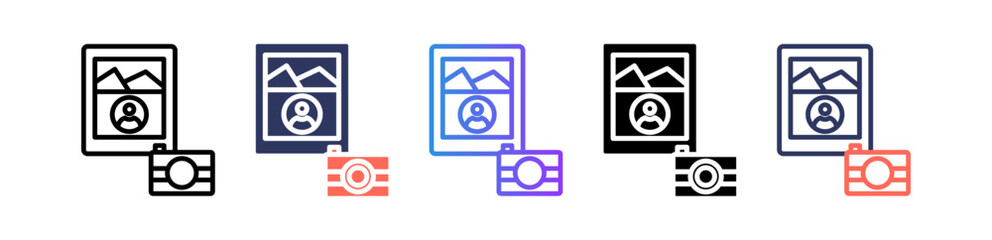 Photo Album multiple icon