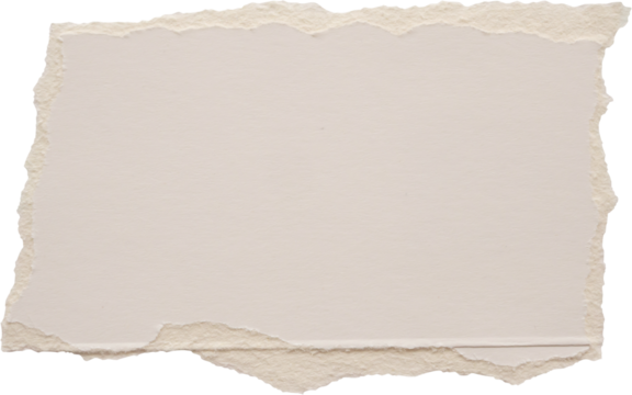 piece of pink cardboard paper tear isolated on white background