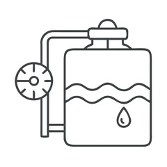 Rainwater Harvesting Tank With Overflow Pipe Design for Sustainable Water Management