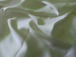white silk fabric