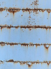 old peeling blue paint, old blue background