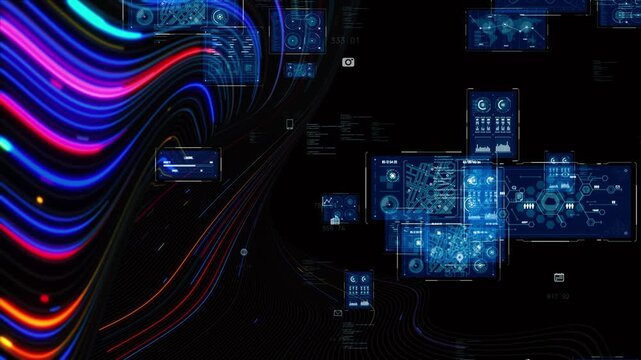 Mixed media of Cyberspace and Digital Technology