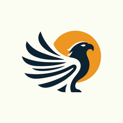 Sun eagle logo