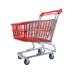Red shopping cart (7)
