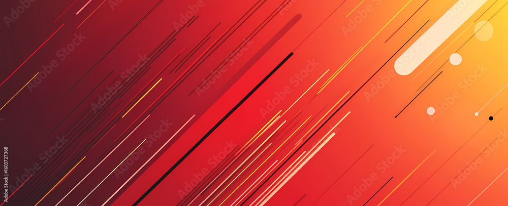 Wall mural abstract lines gradient background