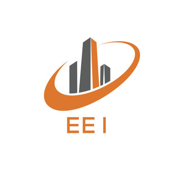 Classic Shield Logo with Stars and EEI Letters &ndash; Premium Badge or Security Brand Identity. EEI Letter Logo.
