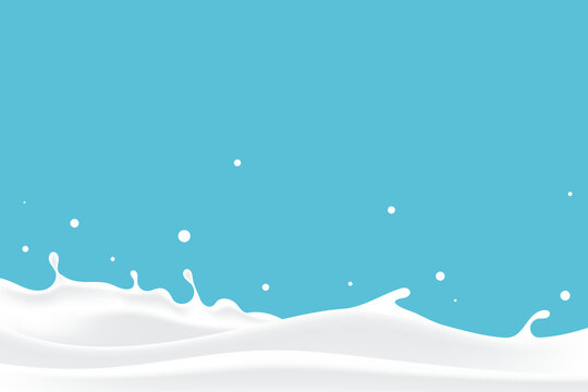 pure milk waves, yogurt pattern template