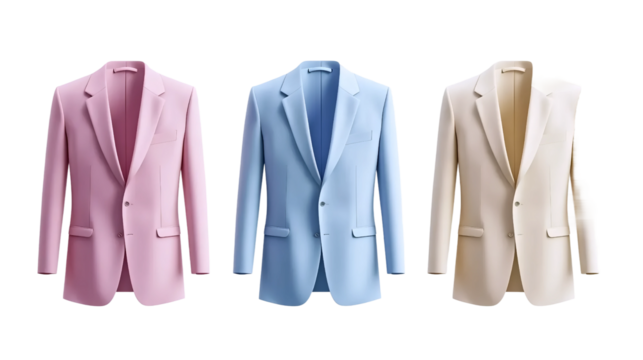 Modern Pastel Suit Look